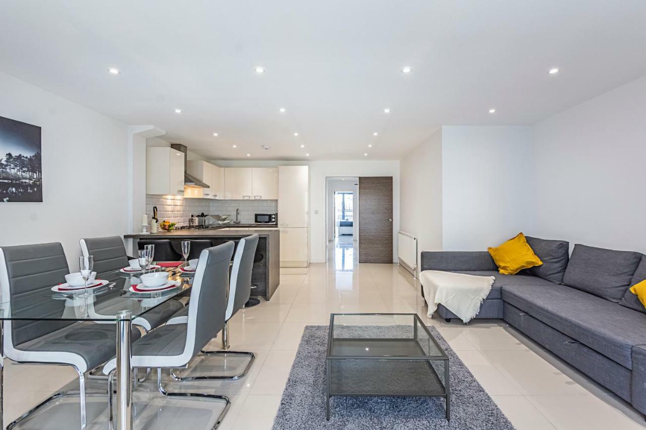 Modern Apartment Canary Wharf London Kültér fotó