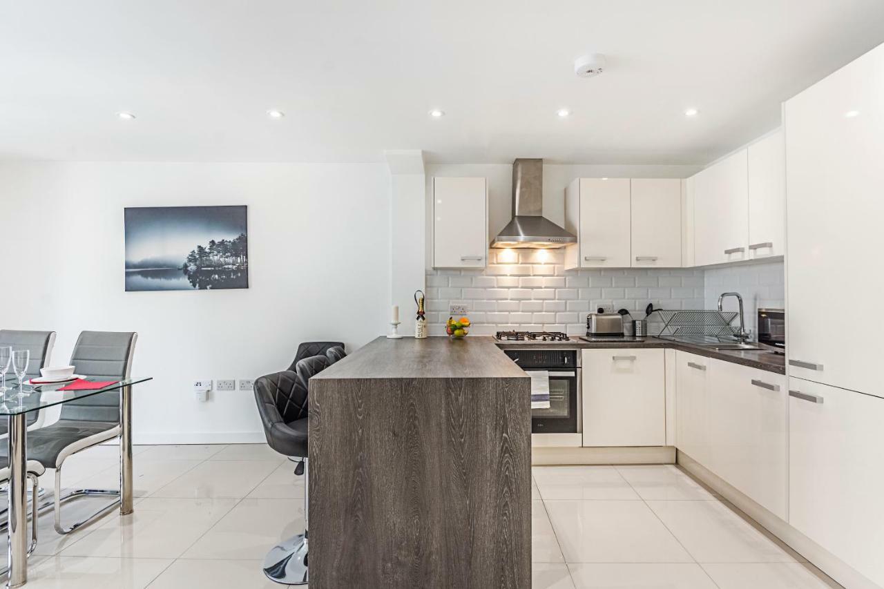 Modern Apartment Canary Wharf London Kültér fotó