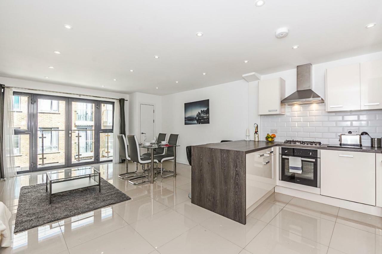 Modern Apartment Canary Wharf London Kültér fotó