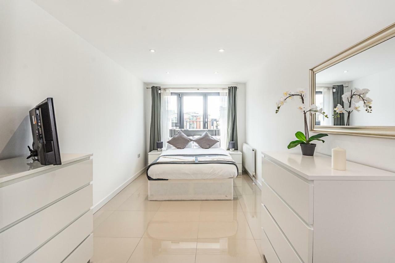 Modern Apartment Canary Wharf London Kültér fotó